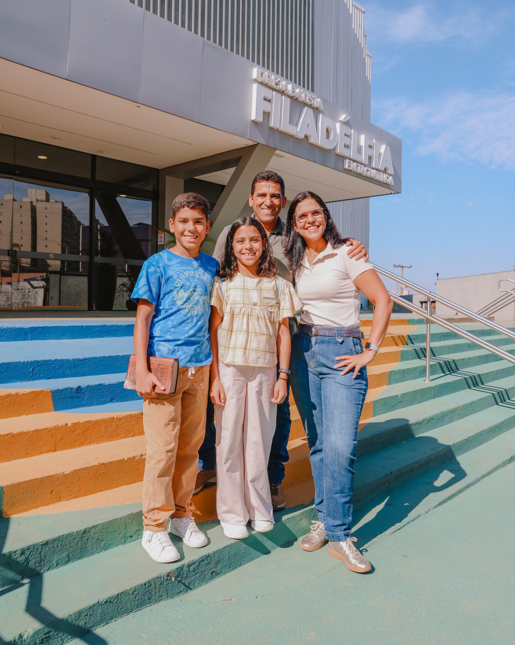 Celebração comunitária e adoração na Igreja Batista Filadélfia em Taguatinga